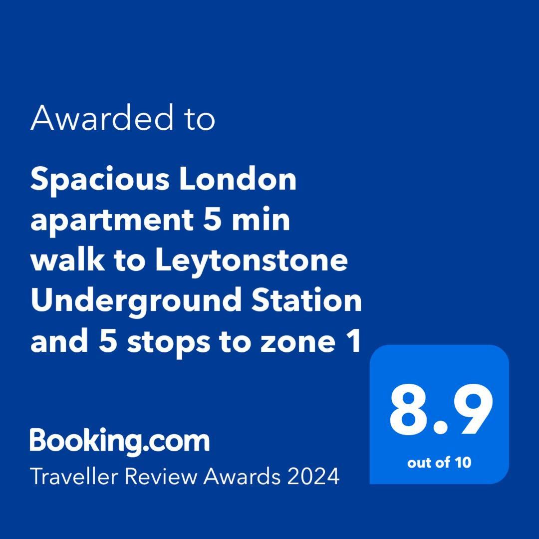 Spacious London Apartment 5 Min Walk To Leytonstone Underground Station And 5 Stops To Zone 1 Dış mekan fotoğraf